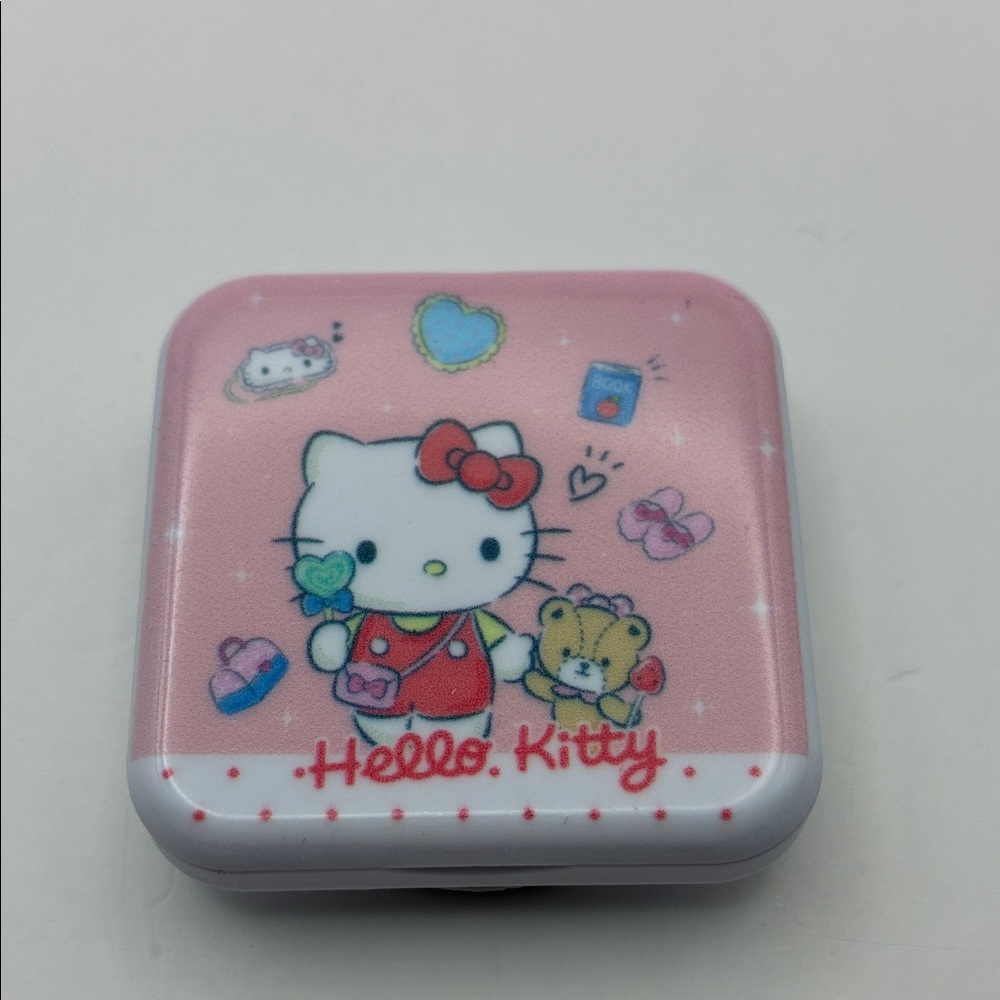 Hello Kitty Pink and White Mirrored Pop Socket/Phone Holder- Cute!